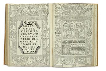 INCUNABULA  HIERONYMUS, Saint. Epistole.  1497.  Lacks the first 5 leaves.